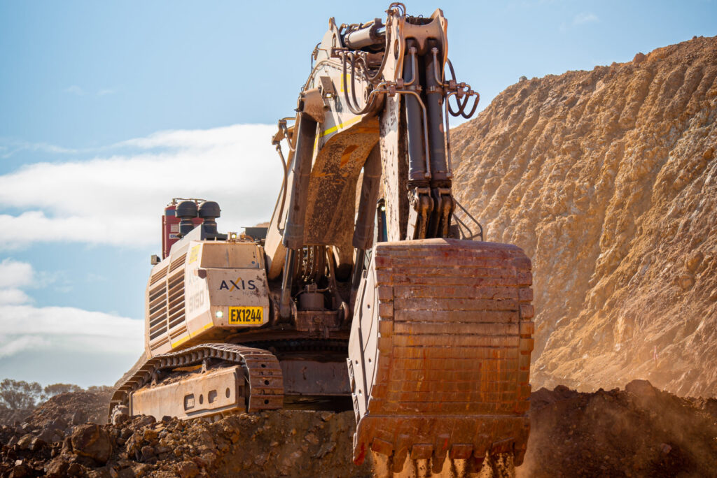 Excavator from Axis Hire