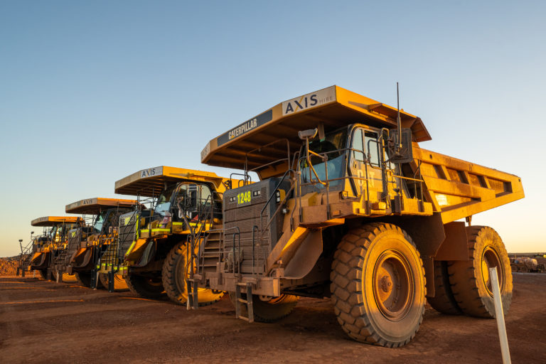 Axis Hire Caterpillar Dump Truck