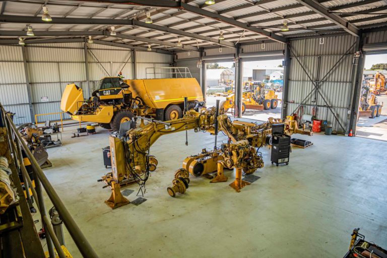 Axis Hire Heavy Machinery Workshop