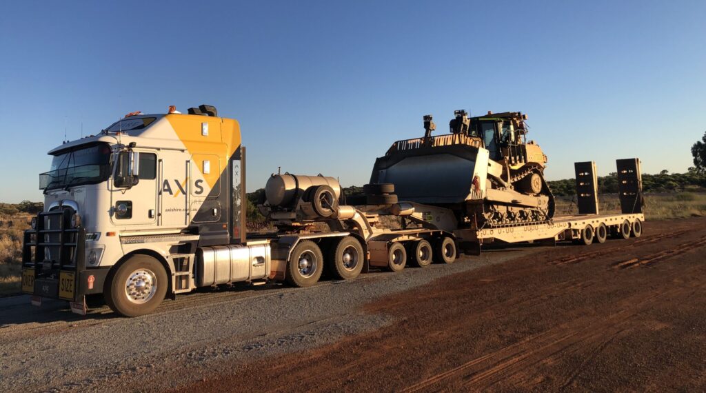 Axis Hire Dozer Delivery