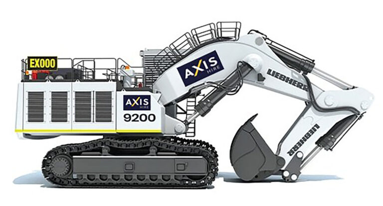axis hire liebherr 9200